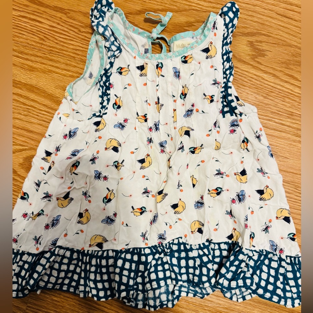 Matilda Jane chicken tank top 4T